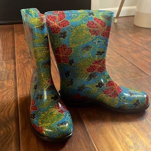 Flower Print Sloggers